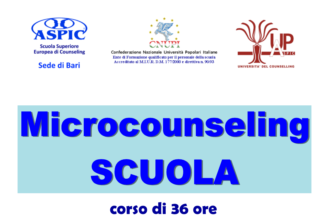 Microcounseling scuola